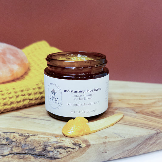 moisturizing face balm | borage · buriti · sea buckthorn