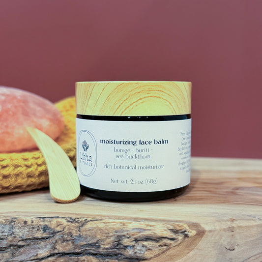 moisturizing face balm | borage · buriti · sea buckthorn