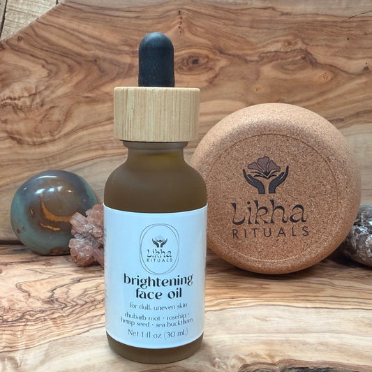 brightening face oil