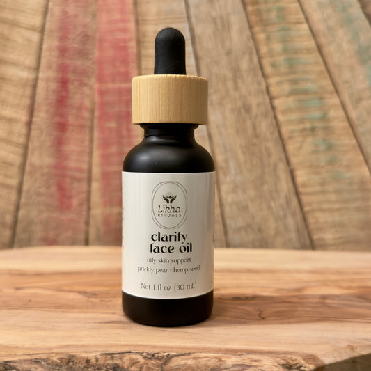 clarify face oil | oily skin support