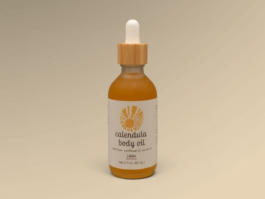 calendula body oil