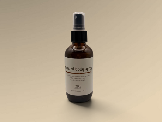 mineral body spray