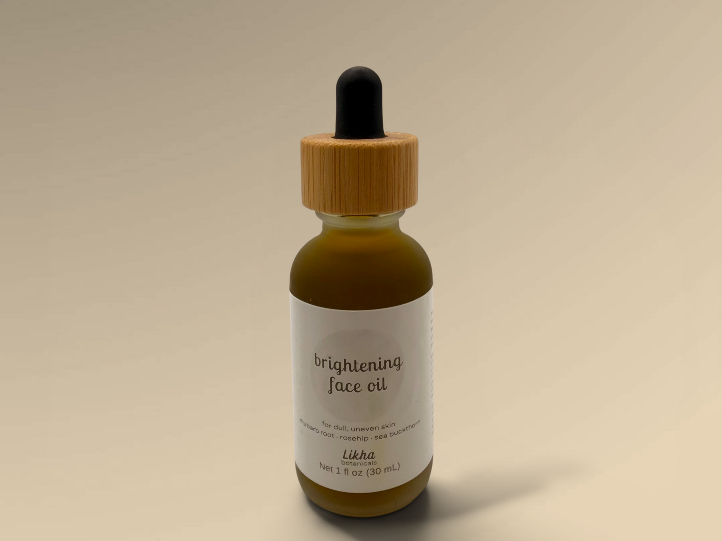 brightening face oil