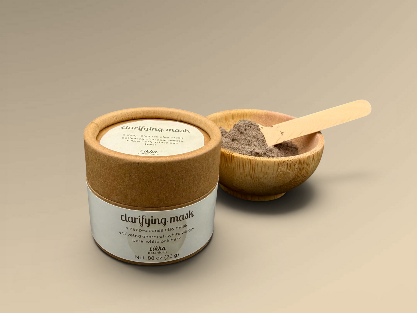 clarifying powdered face mask
