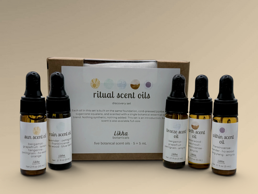 ritual oils discovery set